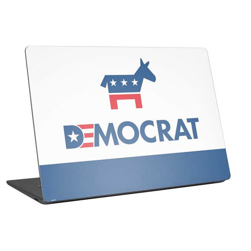 Democrat Blue And Red Universal Laptop 16in (13 x 9.4in) Skin